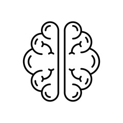 Brainwave icon in vector. Logotype