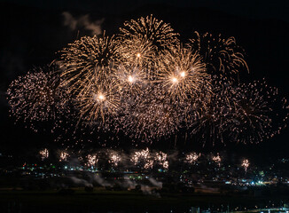 シンプルな花火
