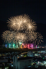 シンプルな花火