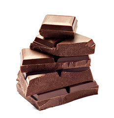 chocolate sweet food dessert stack brown cocoa dark piece delicious ingredient calorie nutrition