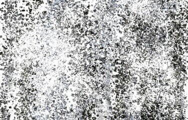Grunge Black And White Urban. Dark Messy Dust Overlay Distress Background. Easy To Create Abstract Dotted, Scratched, Vintage Effect With Noise And Grain
