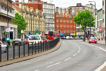 London; England - june 25 2022 : Swiss Cottage district