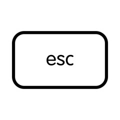 Keyboard esc key