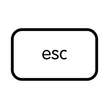 Keyboard esc key