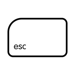 Keyboard esc key