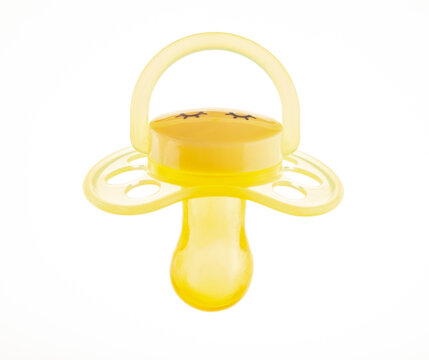 image of pacifier white background 