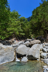 Samaria-Schlucht in Kreta/Griechenland