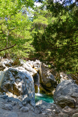 Samaria-Schlucht in Kreta/Griechenland