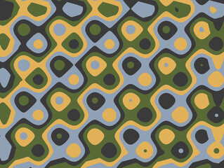 Christmas coloured wrapping paper design