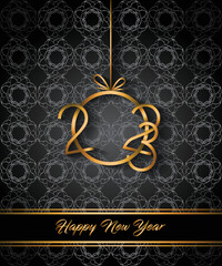 2023 Happy New Year background for your seasonal invitations, festive posters, greetings cards.