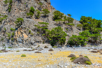 Samaria-Schlucht in Kreta/Griechenland