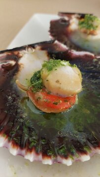 Zamburi&ntilde;as fish and vegetables
