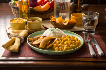 Locro Peruvian gourmet restaurant food