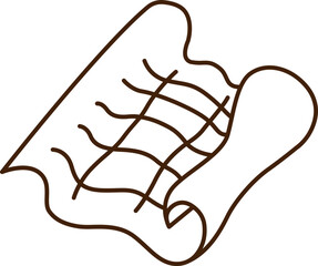 Pirates themed freehand drawings