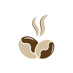 Fototapeta premium coffee bean icon vector