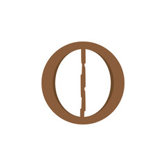 coffee bean icon vector
