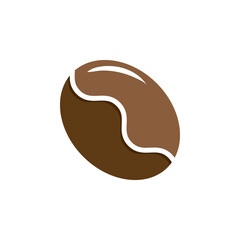 coffee bean icon vector