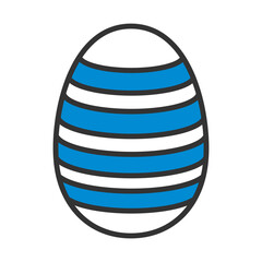 Easter Egg With Ornate Icon