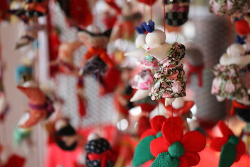山口　長府　忌宮神社　大雛人形展