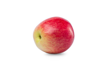 red apple isolated on white background