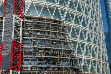 Safety scaffold for construction
