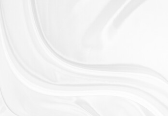 White gray satin texture that is white silver fabric silk background with beautiful soft blur pattern natural.