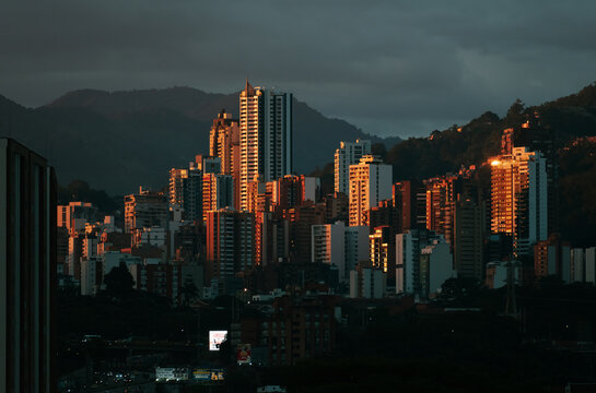 Atardecer en la ciudad Bonita Bucaramanga - Santander - Colombia