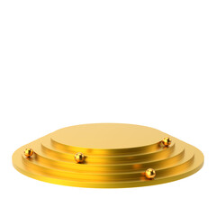 Product display. Display stand. 3D element.