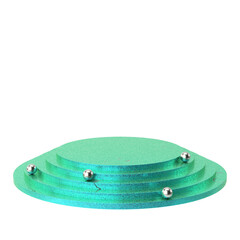 Product display. Display stand. 3D element.