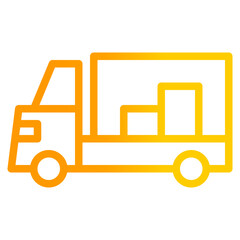 Naklejka premium delivery icon for apps and websites