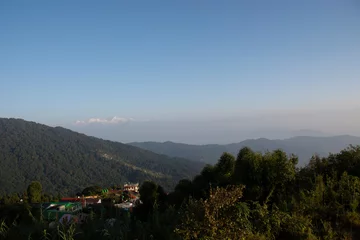 Foto op Plexiglas Kangchenjunga Kangchenjunga, ook gespeld als Kanchenjunga en Khangchendzonga, is de op twee na hoogste berg ter wereld.