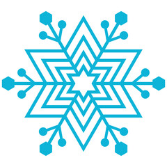 snowflake in the winter, snowing in the snow season, snowfall in cold season