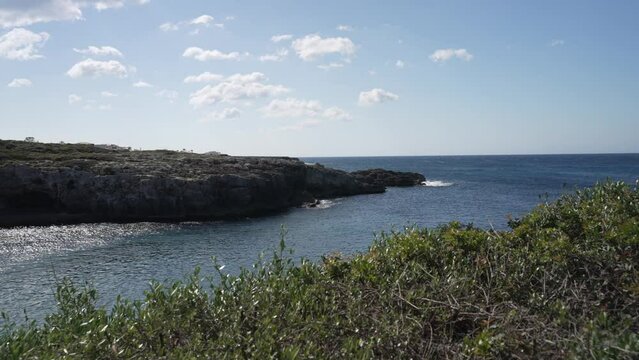 Whitewashed houses in Binibeca Vell, Binibeca Vell, Menorca, Balearic Islands
