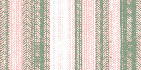 Seamless summer pattern with grunge colorful stripes.Vertical stripes of thick and thin paint or...