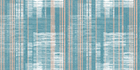 Plaid check patten  . Modern vintage effect fabric texture print design for carpet, rug, flooring, blanket digital or weaving pattern