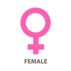 Icons and symbols for Male and female 