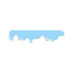 Various forms of liquid flow and water flow from high to low.vector illustration and icon