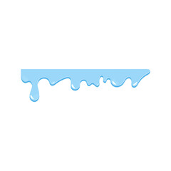 Various forms of liquid flow and water flow from high to low.vector illustration and icon