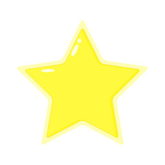 Many stars are combined in golden yellow.
,Customer satisfaction rating, stars 1 to 5, golden yellow.
