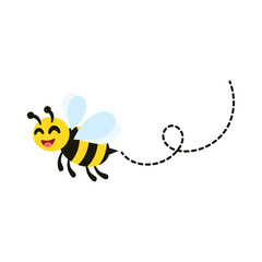 Different bee and honeycomb vector and icon