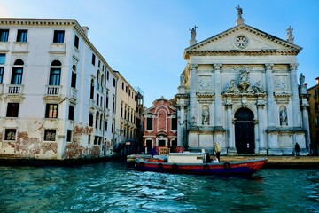 Wunderschöne Aufnahme in Venedig Italien 