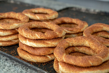 Simit - Stock image stock photo
Turkish Bagel, Bagel, Baked, Baked Pastry Item, Bakery