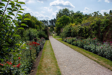 path in the english country garden