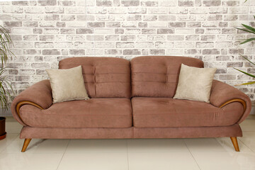 taba colored elegance sofa