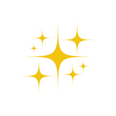 Obraz premium Sparkling black and white symbol vector A set of original sparkling starter icons, a shiny shine, light effect stars,shiny flash,decoration twinkle,Glowing light effect and bursts collection Vector