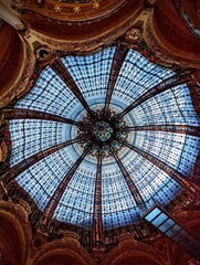 Dome over Galeries Lafayette in Paris