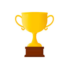 Championship for Victory Award, Trophy of Honor, 3D Victory Medal, Gold Cup, Gold Medal