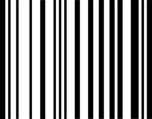Simple barcode icon design, scan code icon, vector illustration