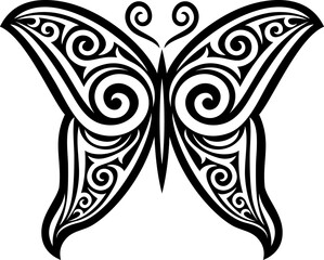 butterfly tattoo png design (symbol)