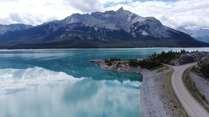 Abraham Lake, AB, Canada